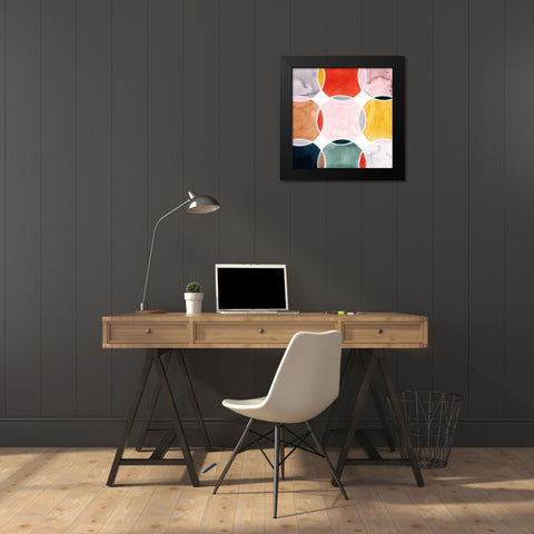 Sensical III Black Modern Wood Framed Art Print by Popp, Grace