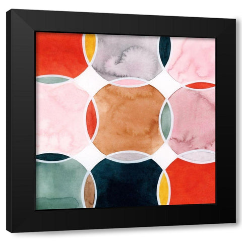 Sensical VI Black Modern Wood Framed Art Print with Double Matting by Popp, Grace