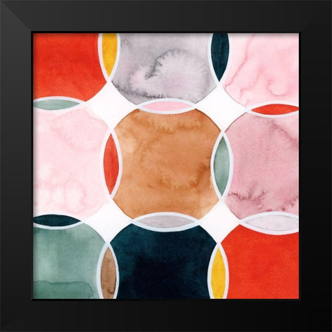 Sensical VI Black Modern Wood Framed Art Print by Popp, Grace
