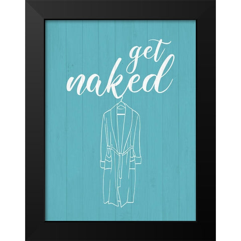 Bathroom Suggestions I Black Modern Wood Framed Art Print by Popp, Grace