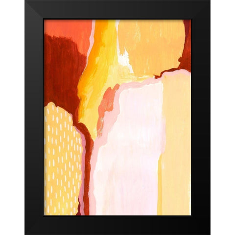 Liquid Sun I Black Modern Wood Framed Art Print by Popp, Grace