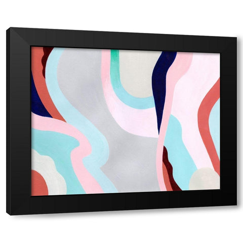 Pastel Highlands VI Black Modern Wood Framed Art Print by Popp, Grace