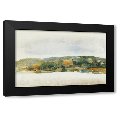 Afternoon Quiet II Black Modern Wood Framed Art Print with Double Matting by OToole, Tim