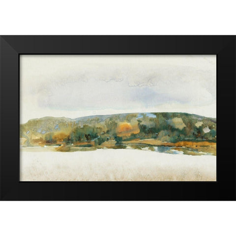 Afternoon Quiet II Black Modern Wood Framed Art Print by OToole, Tim