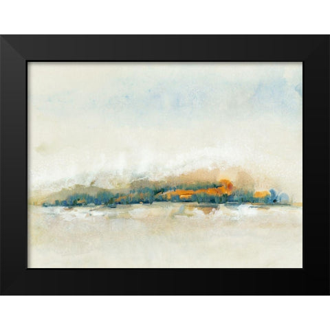 Bass Island I Black Modern Wood Framed Art Print by OToole, Tim