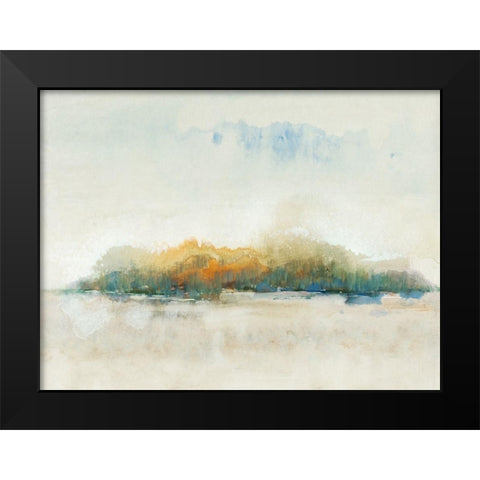 Bass Island II Black Modern Wood Framed Art Print by OToole, Tim