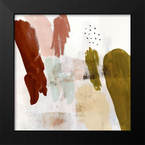 Soft Solace I Black Modern Wood Framed Art Print by Borges, Victoria