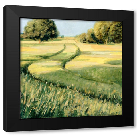 Eau Pleine View II Black Modern Wood Framed Art Print by Borges, Victoria