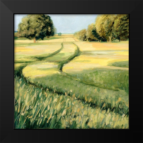 Eau Pleine View II Black Modern Wood Framed Art Print by Borges, Victoria