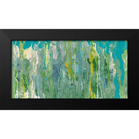 Molten Glass I Black Modern Wood Framed Art Print by Ludwig, Alicia