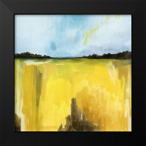 Gilt Meadow I Black Modern Wood Framed Art Print by Popp, Grace