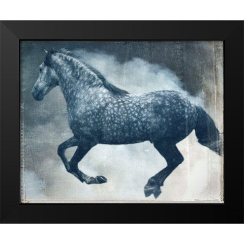 Horse Exposures III Black Modern Wood Framed Art Print by Friedman, Susan