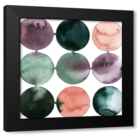 Seafoam Fizz II Black Modern Wood Framed Art Print by Popp, Grace