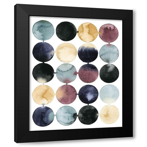 Connective II Black Modern Wood Framed Art Print by Popp, Grace
