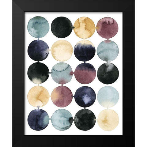 Connective II Black Modern Wood Framed Art Print by Popp, Grace