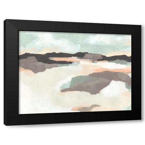Dreaming Fields I Black Modern Wood Framed Art Print with Double Matting by Vess, June Erica
