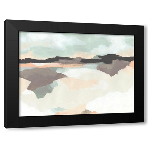 Dreaming Fields II Black Modern Wood Framed Art Print by Vess, June Erica