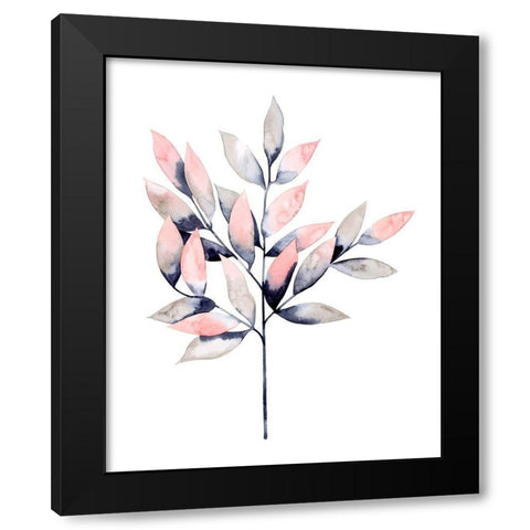 Midnight Branch II Black Modern Wood Framed Art Print by Popp, Grace