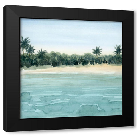 Paradis I Black Modern Wood Framed Art Print by Popp, Grace