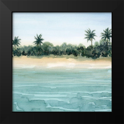 Paradis II Black Modern Wood Framed Art Print by Popp, Grace