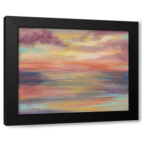 Sunset Light III Black Modern Wood Framed Art Print by Goldberger, Jennifer
