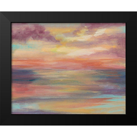 Sunset Light III Black Modern Wood Framed Art Print by Goldberger, Jennifer
