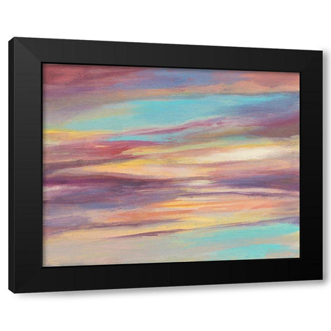 Sunset Light V Black Modern Wood Framed Art Print by Goldberger, Jennifer