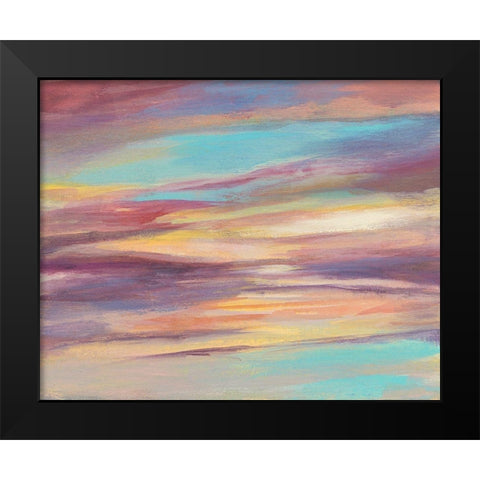 Sunset Light V Black Modern Wood Framed Art Print by Goldberger, Jennifer