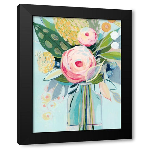Lustrous Sundries II Black Modern Wood Framed Art Print with Double Matting by Popp, Grace