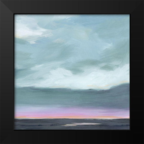 Amethyst Marsh II Black Modern Wood Framed Art Print by Popp, Grace