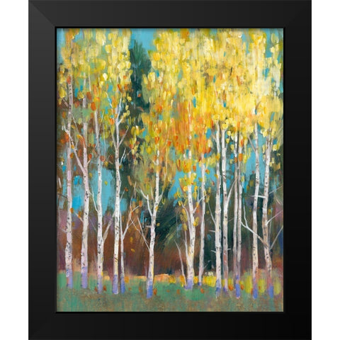 Aspen Grove II Black Modern Wood Framed Art Print by OToole, Tim