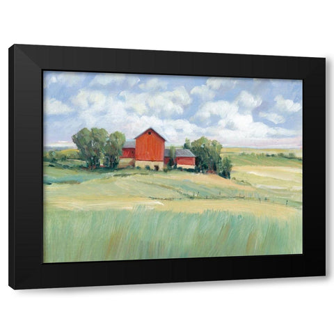 Rural Farmland II Black Modern Wood Framed Art Print by OToole, Tim