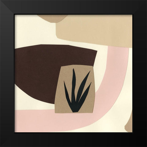 Tinted Dimensions II Black Modern Wood Framed Art Print by Stramel, Renee W.