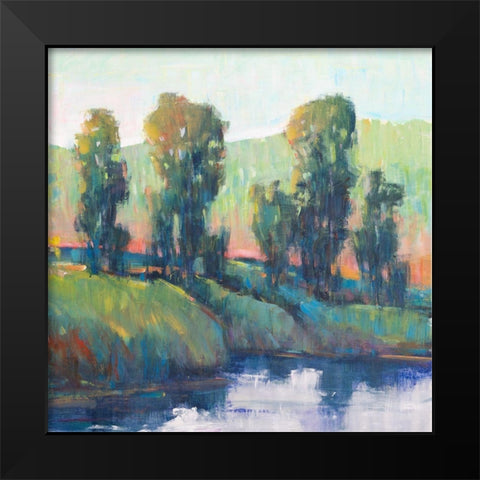 Morning Lightscape I Black Modern Wood Framed Art Print by OToole, Tim