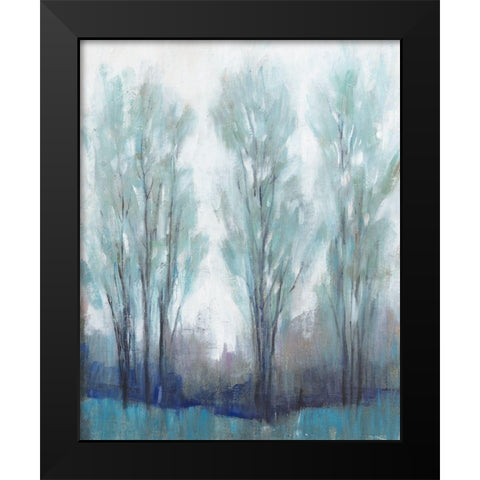 Through the Clearing I Black Modern Wood Framed Art Print by OToole, Tim