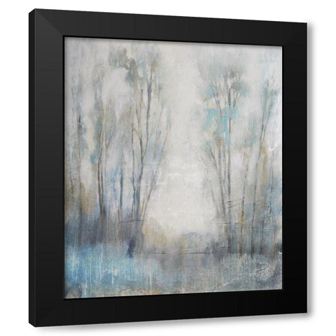 Through the Clearing III Black Modern Wood Framed Art Print with Double Matting by OToole, Tim