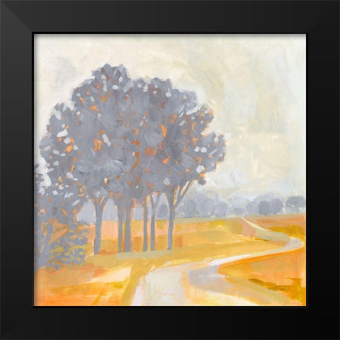 Sylvan Path I Black Modern Wood Framed Art Print by Borges, Victoria