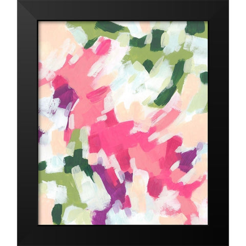 Palette Prism I Black Modern Wood Framed Art Print by Vess, June Erica