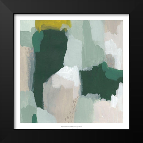 Tundra Summer I Black Modern Wood Framed Art Print by Vess, June Erica