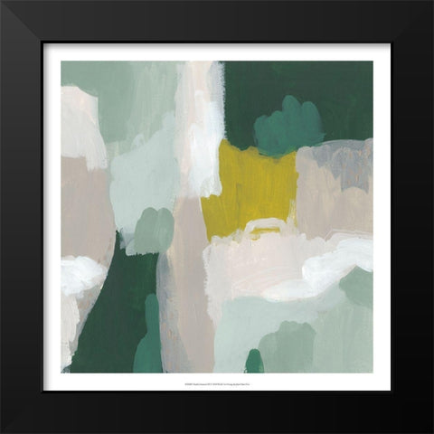 Tundra Summer III Black Modern Wood Framed Art Print by Vess, June Erica