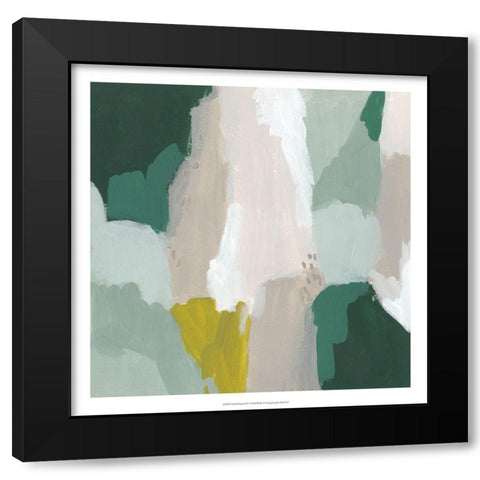 Tundra Summer IV Black Modern Wood Framed Art Print with Double Matting by Vess, June Erica