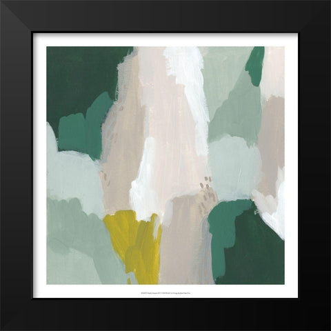 Tundra Summer IV Black Modern Wood Framed Art Print by Vess, June Erica