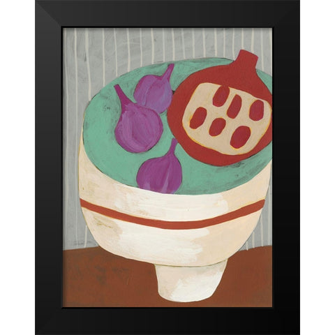 Modern Fruit III Black Modern Wood Framed Art Print by Zarris, Chariklia