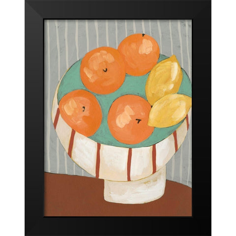 Modern Fruit IV Black Modern Wood Framed Art Print by Zarris, Chariklia