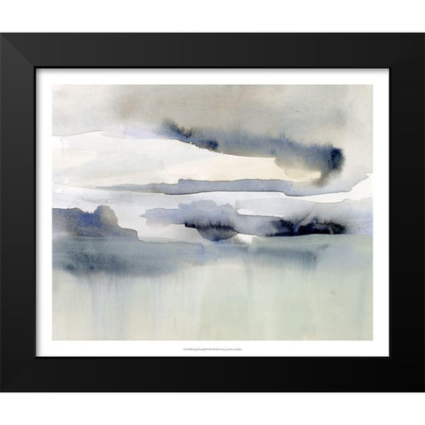 Passing Through II Black Modern Wood Framed Art Print by Borges, Victoria