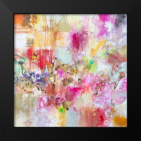 Fiesta I Black Modern Wood Framed Art Print by Gardner, Jennifer