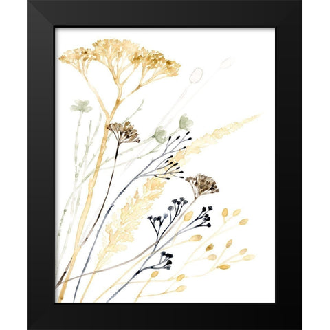 Summers Souvenir II Black Modern Wood Framed Art Print by Borges, Victoria