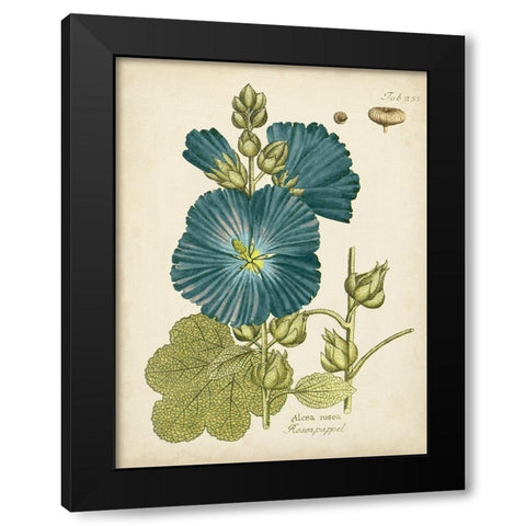 Eloquent Botanical IV Black Modern Wood Framed Art Print with Double Matting by Vision Studio