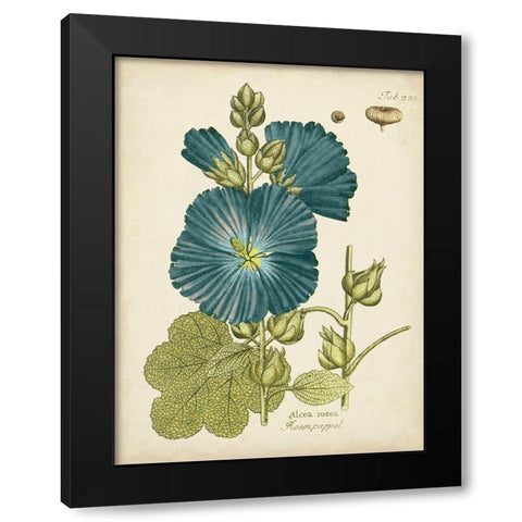 Eloquent Botanical IV Black Modern Wood Framed Art Print by Vision Studio