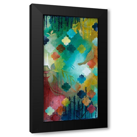 Exoticism I Black Modern Wood Framed Art Print by Robinson, Heather